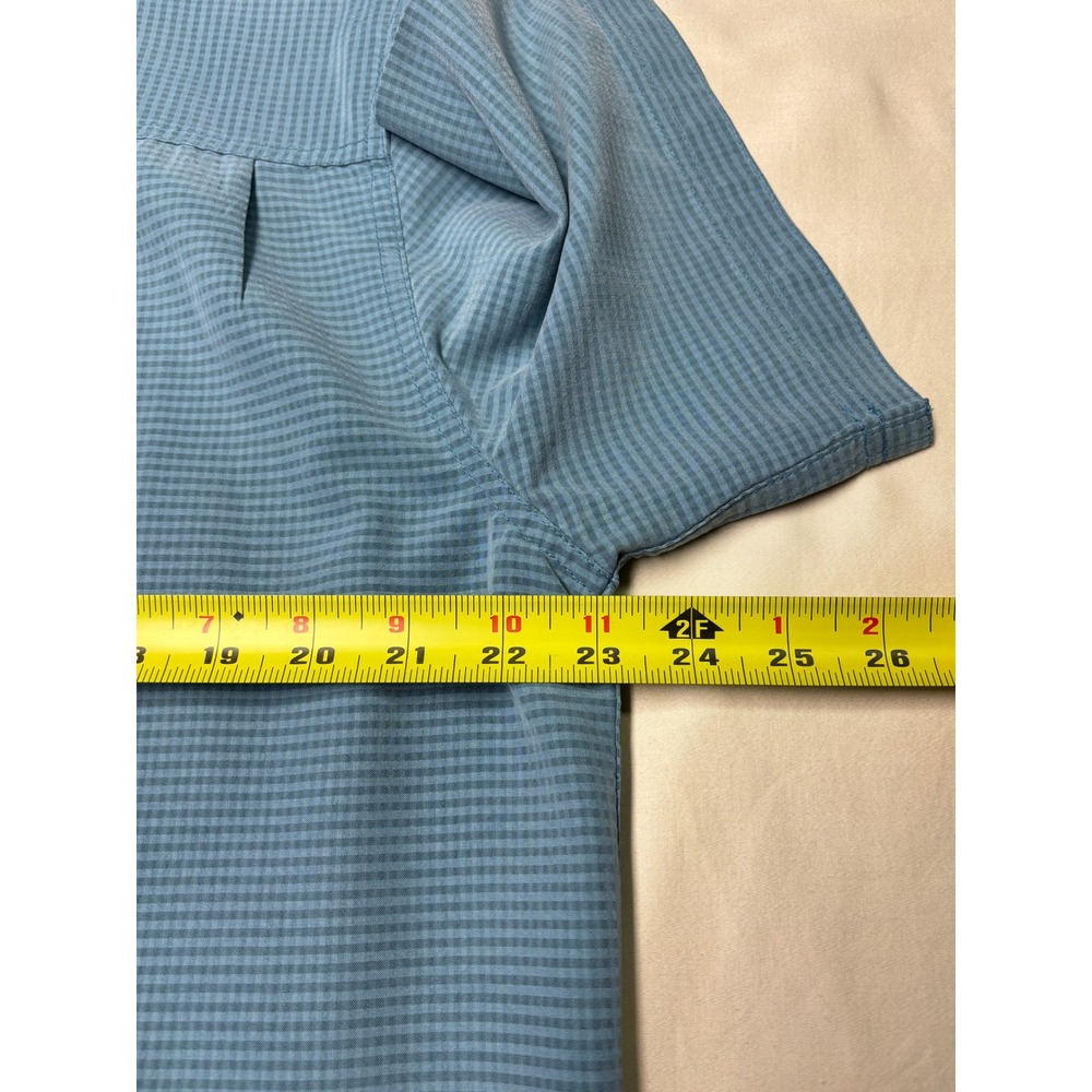 Lot of 3 Royal Robbins Mens L Relaxed Fit Short Sleeve Button Down Shirt Blue - Picture 12 of 12